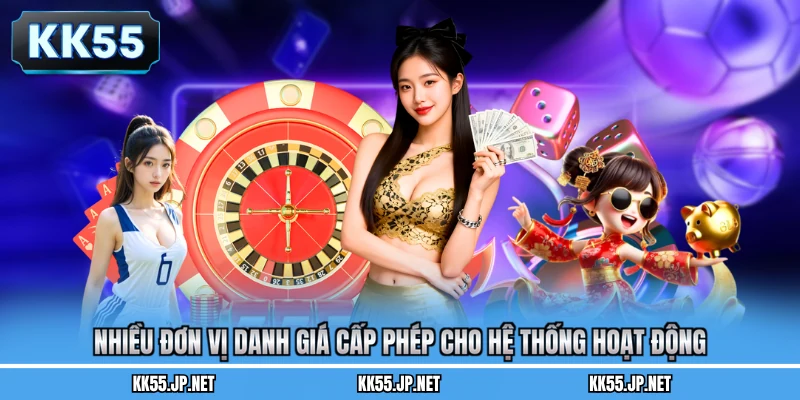 Nhiều đơn vị danh giá cấp phép cho hệ thống hoạt động