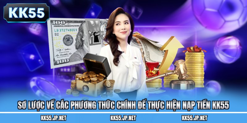 Sơ lược về các phương thức chính để thực hiện nạp tiền KK55